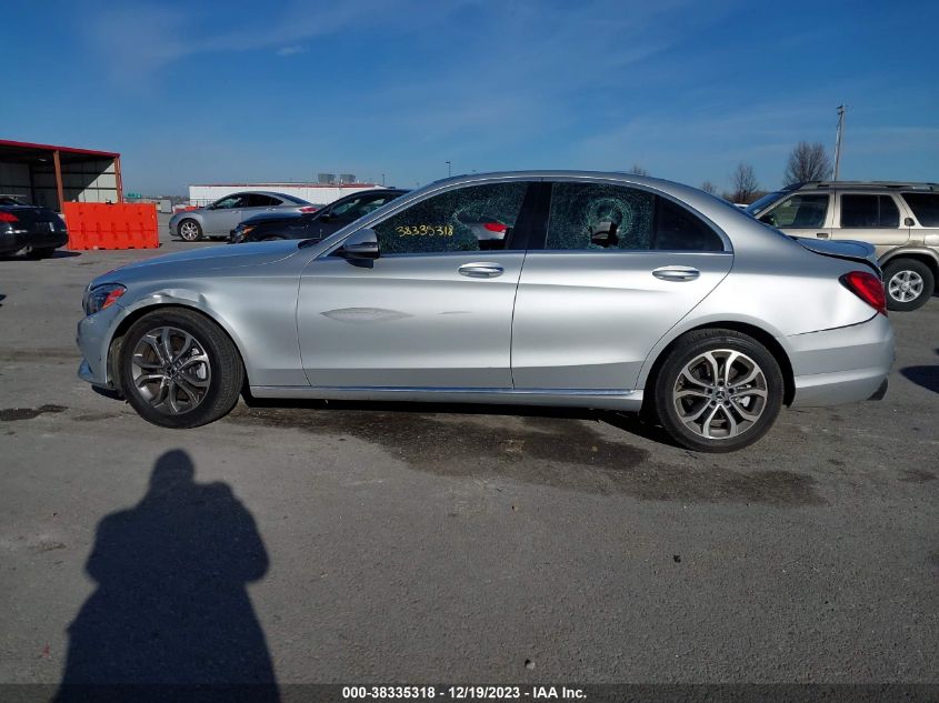 2017 Mercedes-Benz C 300 4Matic/Luxury 4Matic/Sport 4Matic VIN: 55SWF4KB4HU222728 Lot: 38335318