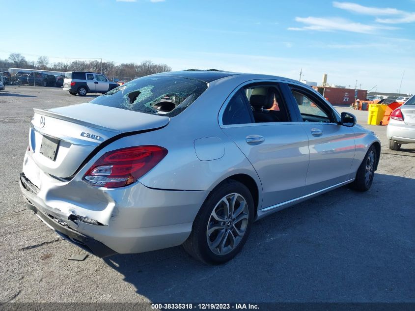 2017 Mercedes-Benz C 300 4Matic/Luxury 4Matic/Sport 4Matic VIN: 55SWF4KB4HU222728 Lot: 38335318