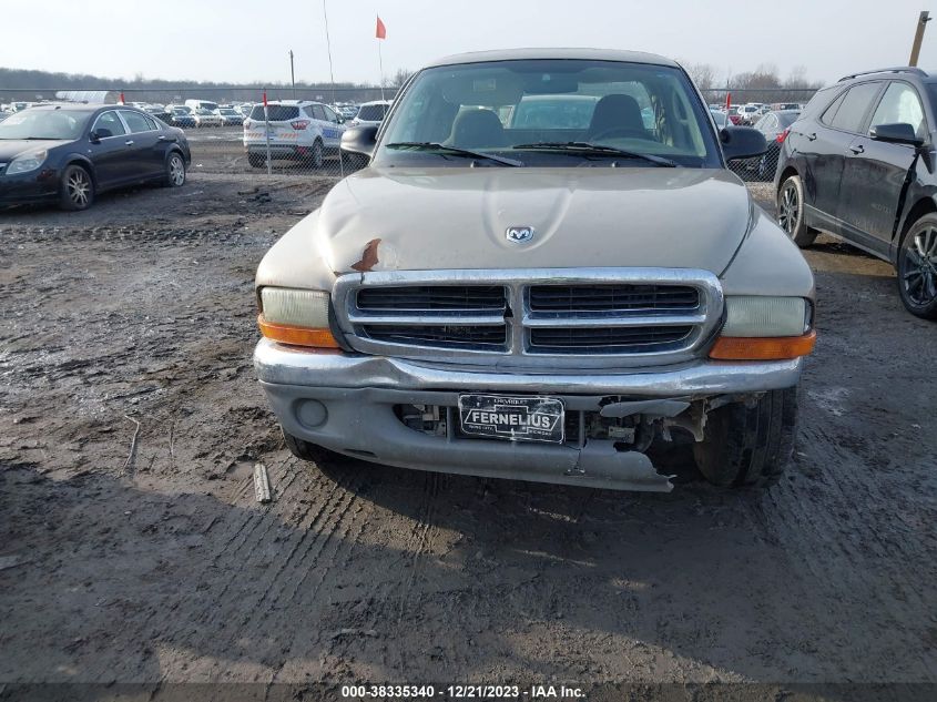 1B7GL42XX2S675188 2002 Dodge Dakota Slt