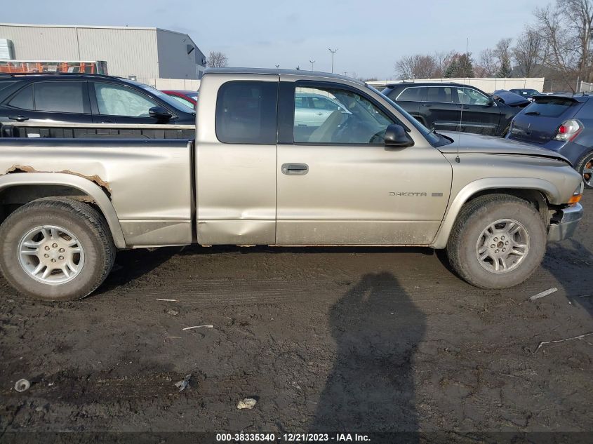 1B7GL42XX2S675188 2002 Dodge Dakota Slt