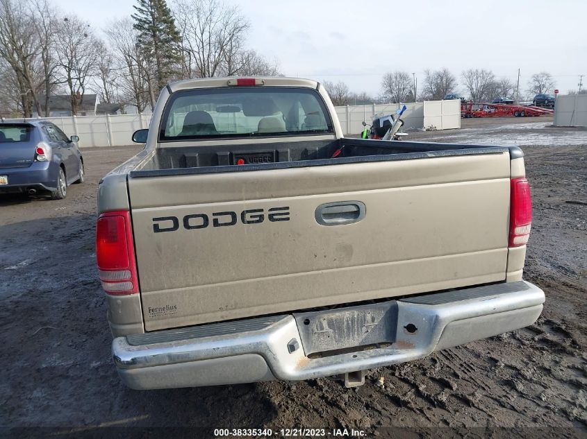 1B7GL42XX2S675188 2002 Dodge Dakota Slt