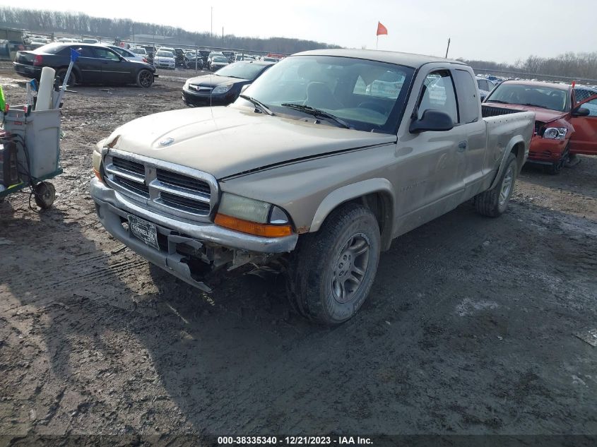 1B7GL42XX2S675188 2002 Dodge Dakota Slt