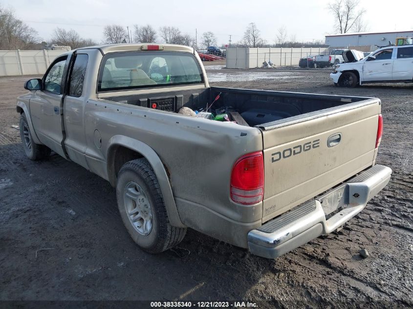 1B7GL42XX2S675188 2002 Dodge Dakota Slt