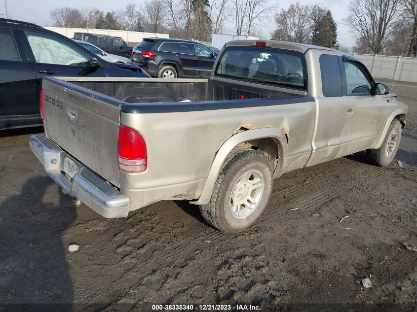 1B7GL42XX2S675188 2002 Dodge Dakota Slt