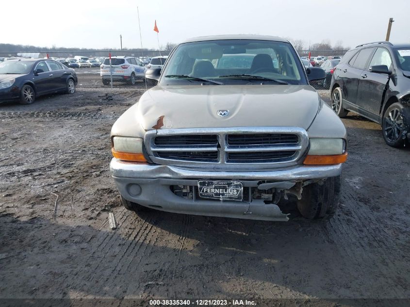 1B7GL42XX2S675188 2002 Dodge Dakota Slt