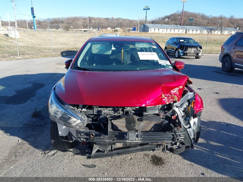 3N1CN8EV0ML889251 2021 Nissan Versa Sv Xtronic Cvt