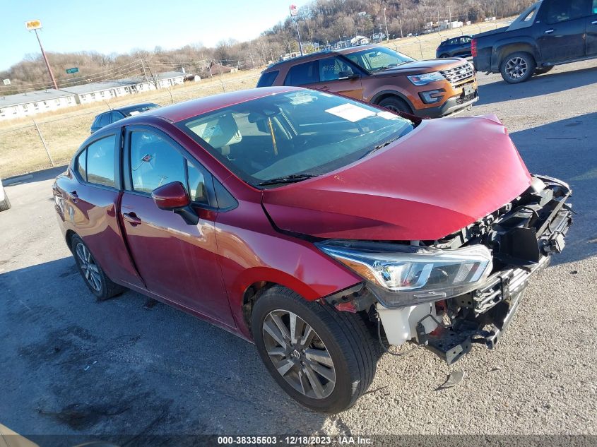 3N1CN8EV0ML889251 2021 Nissan Versa Sv Xtronic Cvt