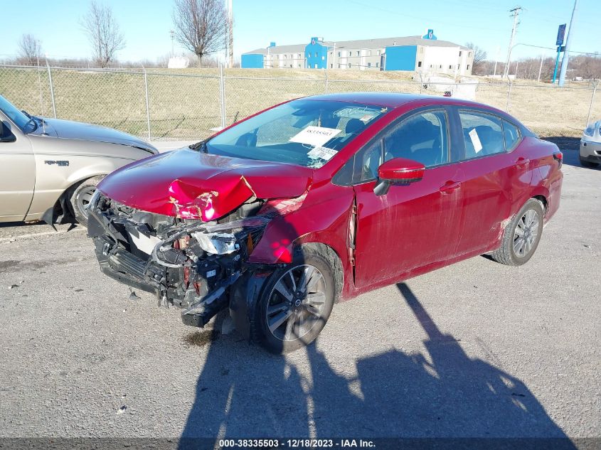 3N1CN8EV0ML889251 2021 Nissan Versa Sv Xtronic Cvt