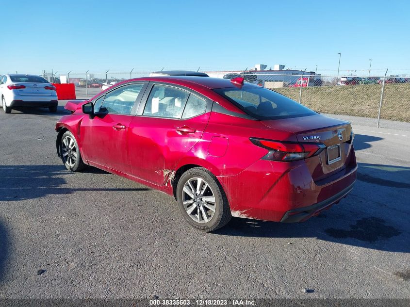 3N1CN8EV0ML889251 2021 Nissan Versa Sv Xtronic Cvt