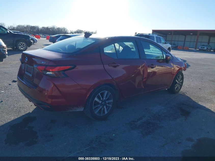 2021 Nissan Versa Sv Xtronic Cvt VIN: 3N1CN8EV0ML889251 Lot: 38335503