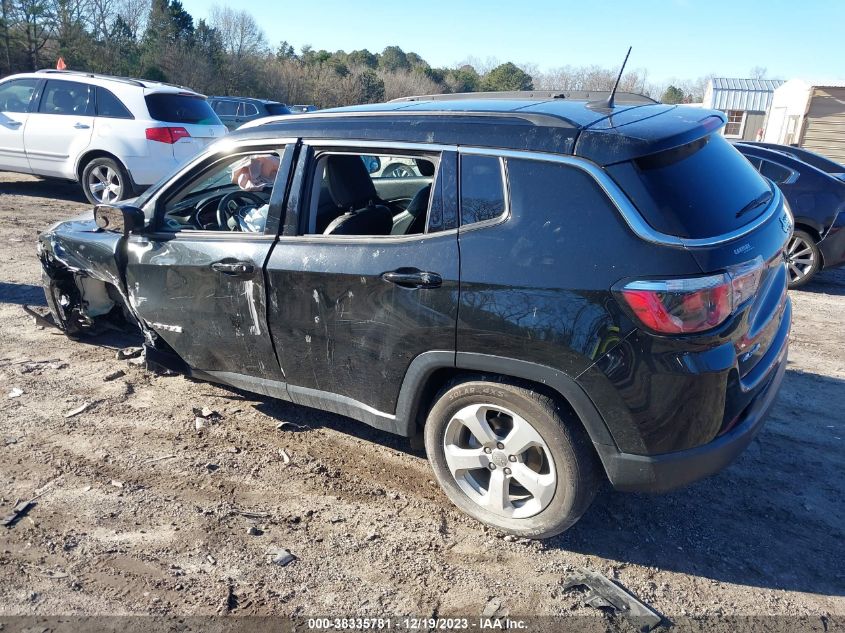 2018 Jeep Compass Latitude 4X4 VIN: 3C4NJDBBXJT176258 Lot: 38335781