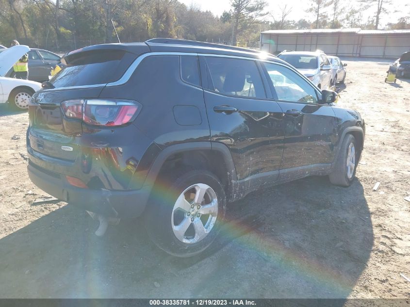 2018 Jeep Compass Latitude 4X4 VIN: 3C4NJDBBXJT176258 Lot: 38335781