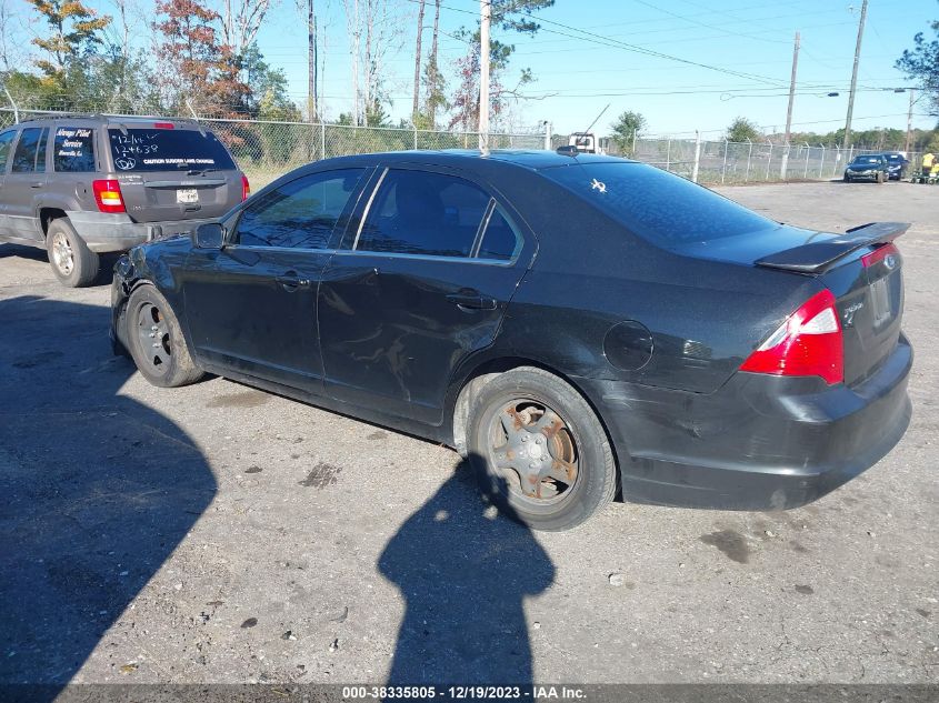 2010 Ford Fusion Se VIN: 3FAHP0HA6AR343110 Lot: 38335805