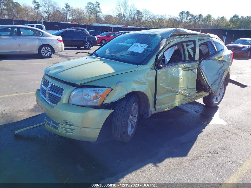 2010 Dodge Caliber Sxt VIN: 1B3CB4HA5AD558918 Lot: 38335810