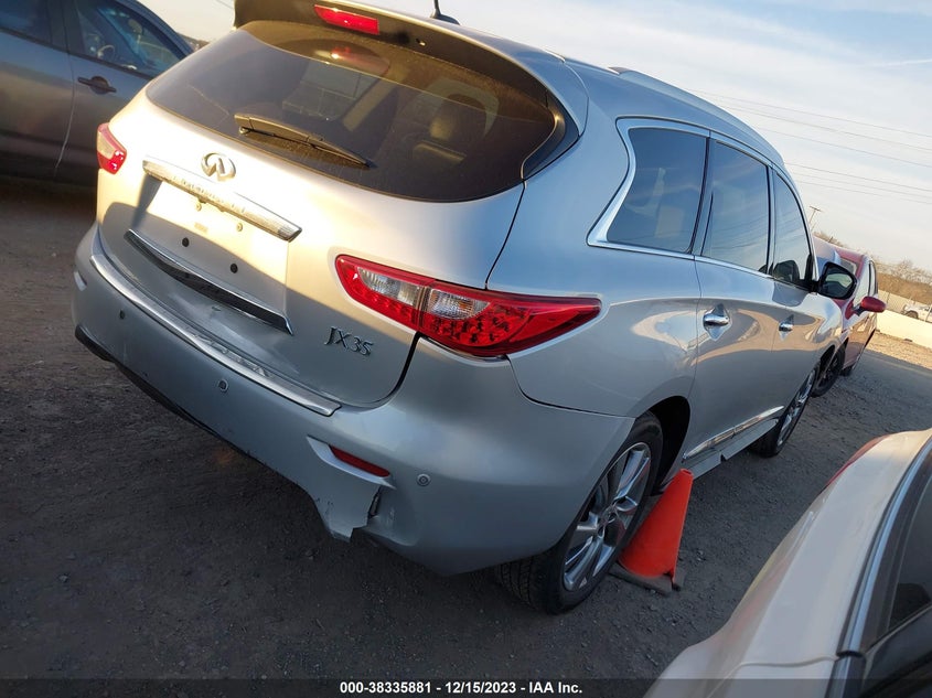2013 Infiniti Jx35 VIN: 5N1AL0MN0DC344283 Lot: 38335881