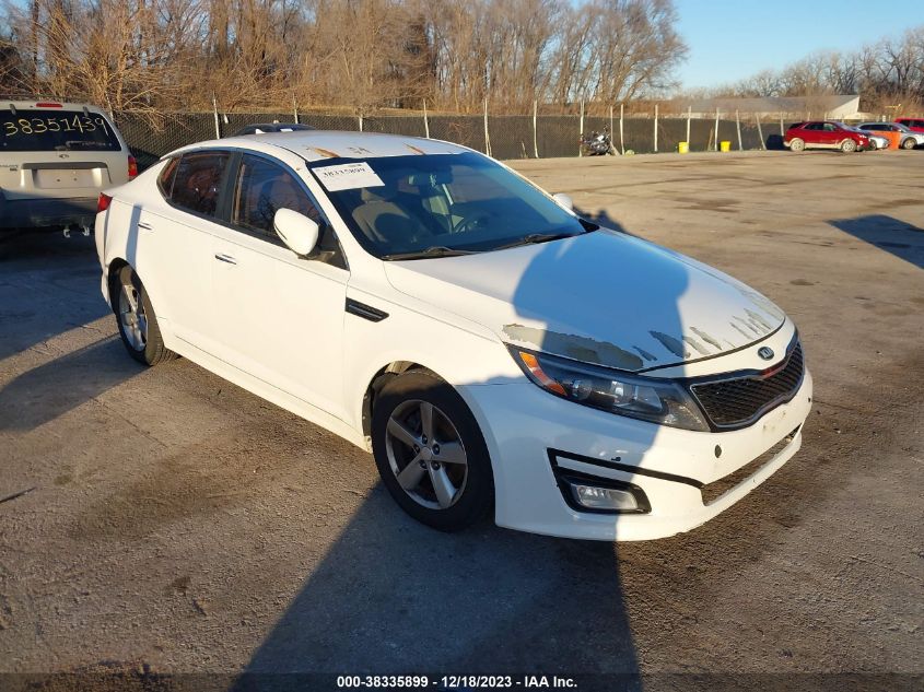 2014 Kia Optima Lx VIN: 5XXGM4A70EG280952 Lot: 38335899