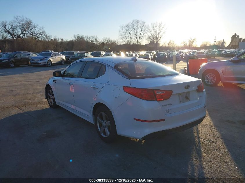 2014 Kia Optima Lx VIN: 5XXGM4A70EG280952 Lot: 38335899