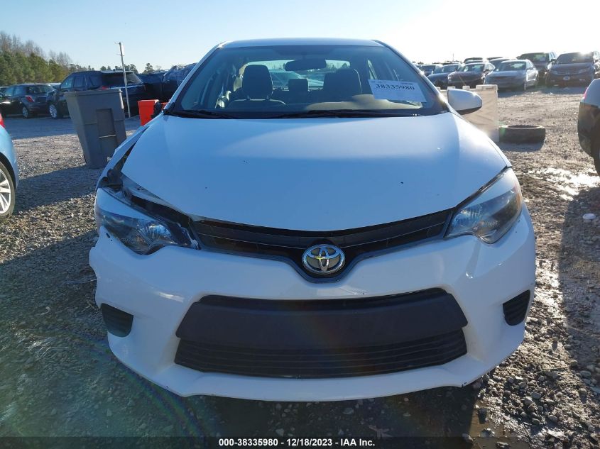 2016 Toyota Corolla L VIN: 2T1BURHE1GC709621 Lot: 38335980