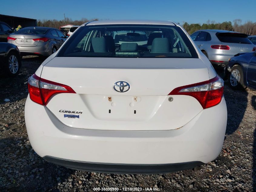 2016 Toyota Corolla L VIN: 2T1BURHE1GC709621 Lot: 38335980