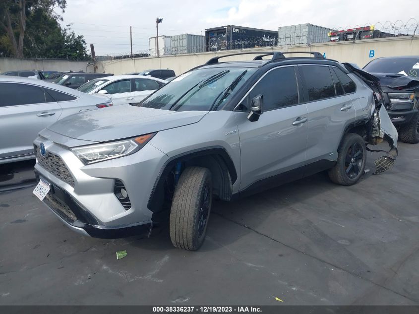 2T3EWRFV3KW007924 2019 Toyota Rav4 Hybrid Xse