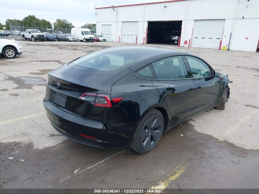 2023 Tesla Model 3 Rear-Wheel Drive VIN: 5YJ3E1EA9PF434810 Lot: 38336241