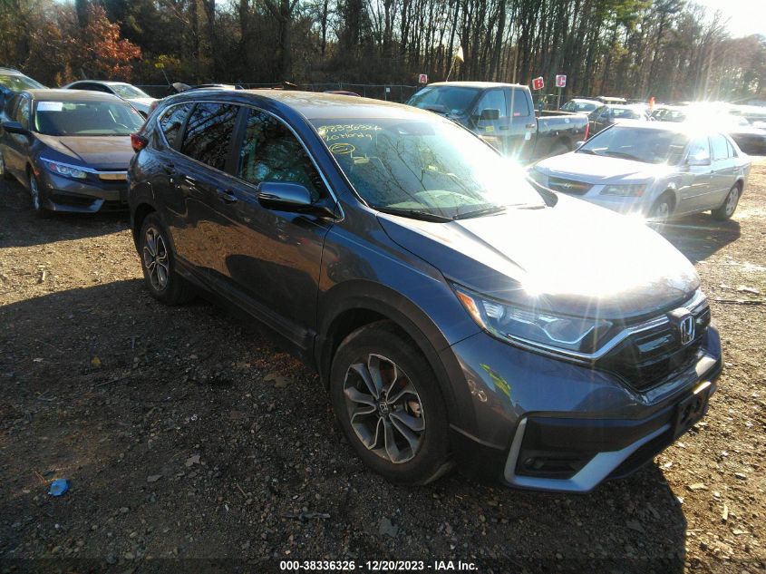 2020 Honda Cr-V 2Wd Ex VIN: 2HKRW1H58LH424741 Lot: 38336326