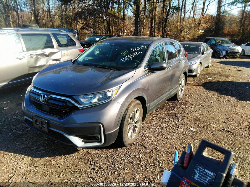 2020 Honda Cr-V 2Wd Ex VIN: 2HKRW1H58LH424741 Lot: 38336326