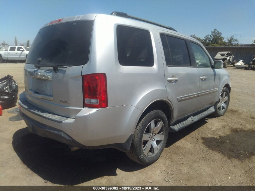 2013 Honda Pilot Touring VIN: 5FNYF3H9XDB005820 Lot: 38336382