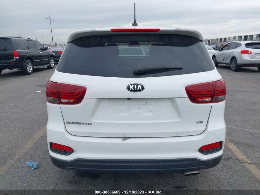 5XYPG4A5XKG570869 2019 Kia Sorento 3.3L Lx