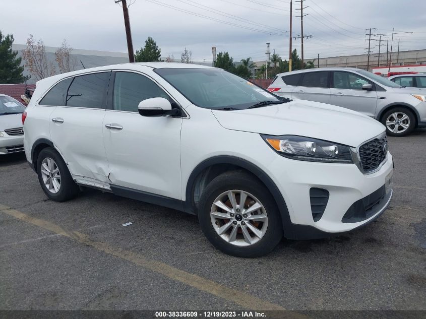 2019 Kia Sorento 3.3L Lx VIN: 5XYPG4A5XKG570869 Lot: 38336609