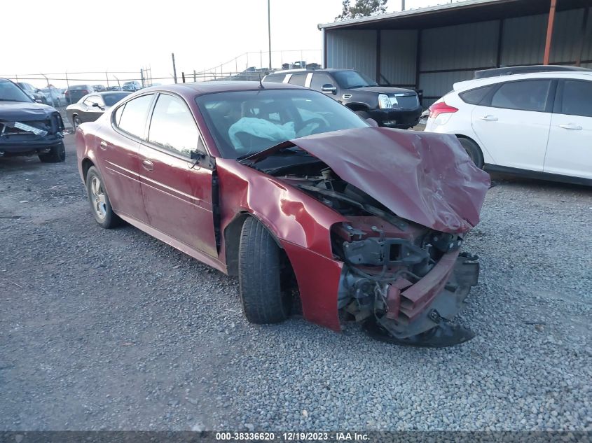 2005 Pontiac Grand Prix Gt VIN: 2G2WS522551168801 Lot: 38336620