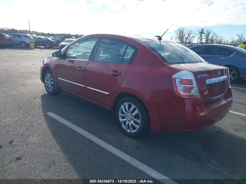 2010 Nissan Sentra 2.0S VIN: 3N1AB6AP1AL671424 Lot: 38336673