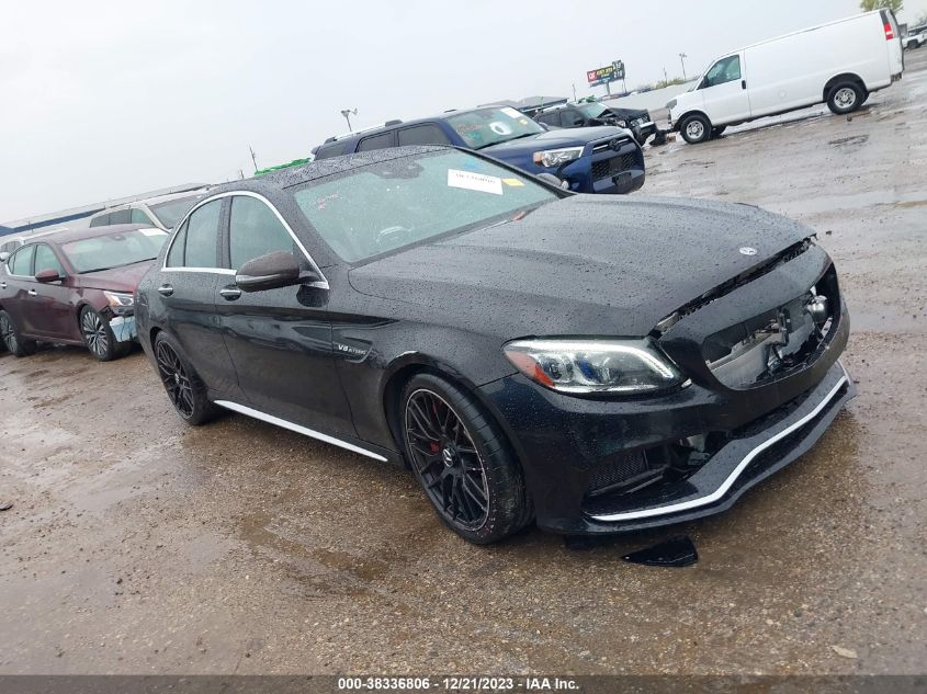 2020 Mercedes-Benz Amg C 63 S VIN: 55SWF8HBXLU329645 Lot: 40691695