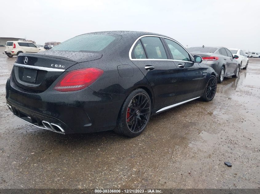 2020 Mercedes-Benz Amg C 63 S VIN: 55SWF8HBXLU329645 Lot: 40691695