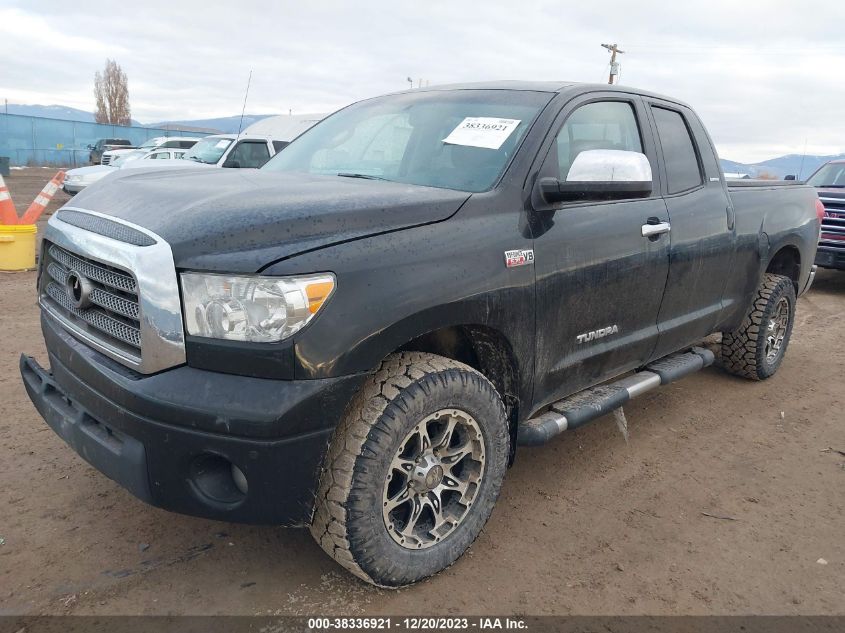 2008 Toyota Tundra Limited 5.7L V8 VIN: 5TFBV58128X055508 Lot: 38336921