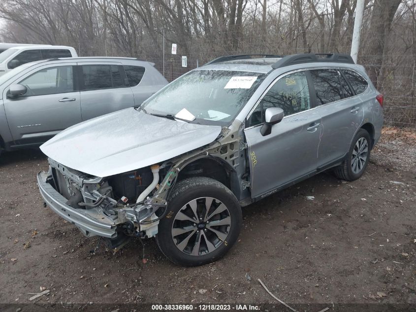 2017 Subaru Outback 2.5I Limited VIN: 4S4BSANC3H3274021 Lot: 38336960