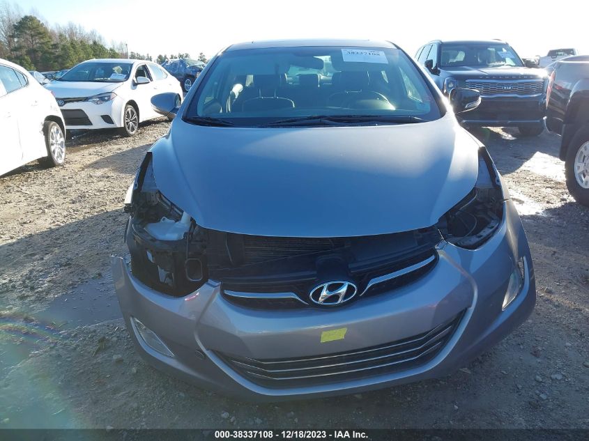 2011 Hyundai Elantra Limited (Ulsan Plant) VIN: KMHDH4AE7BU114323 Lot: 38337108