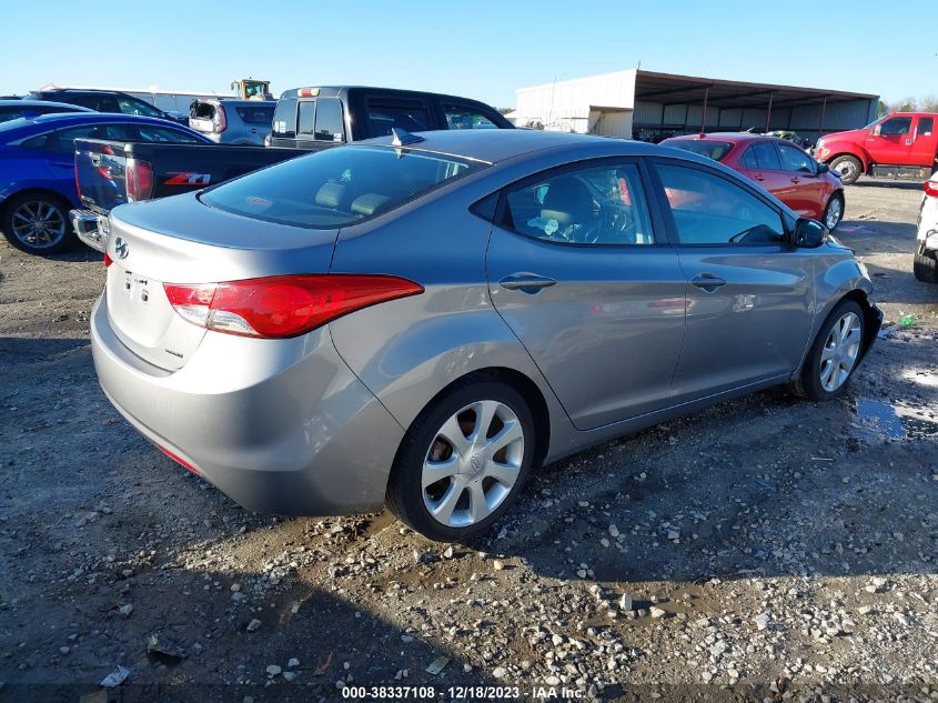 2011 Hyundai Elantra Limited (Ulsan Plant) VIN: KMHDH4AE7BU114323 Lot: 38337108