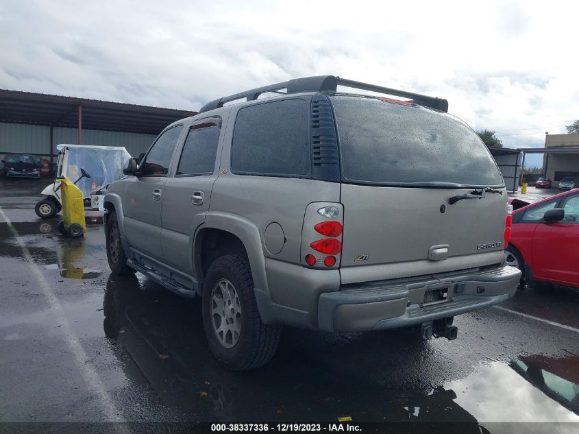 2003 Chevrolet Tahoe Ls/Lt/Z71 VIN: 1GNEK13Z33R242062 Lot: 38337336