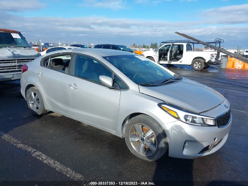 2018 Kia Forte Lx VIN: 3KPFL4A76JE240702 Lot: 38337353