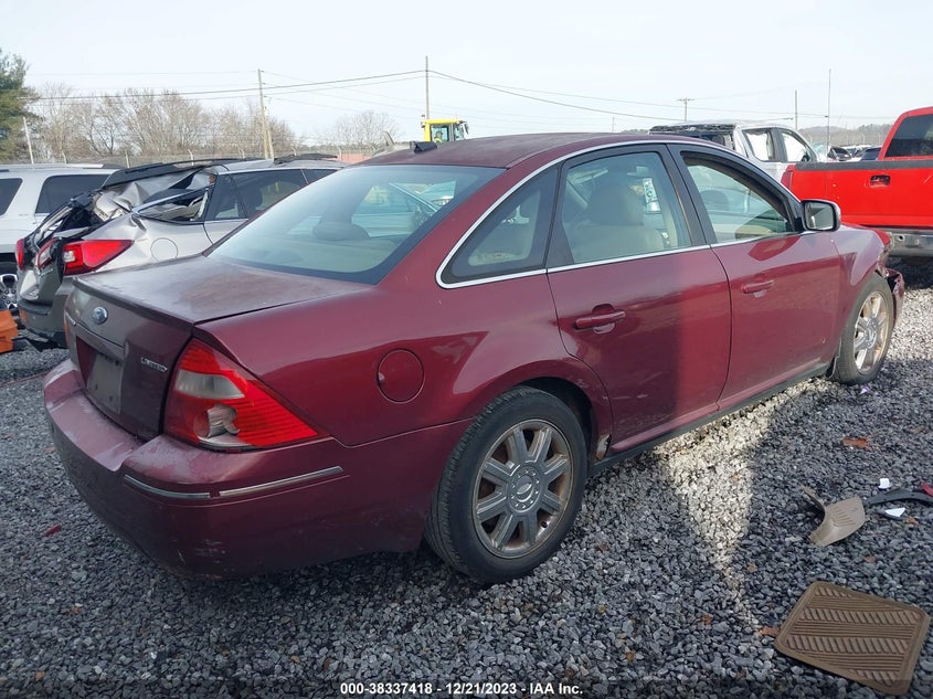 2007 Ford Five Hundred Limited VIN: 1FAFP251X7G123069 Lot: 38337418