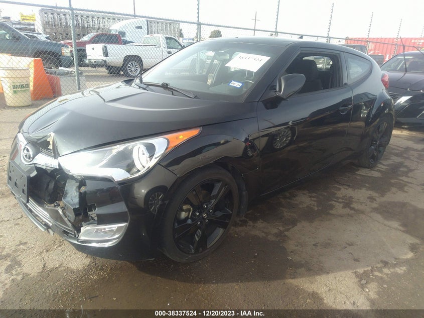 2017 Hyundai Veloster Value Edition VIN: KMHTC6AD8HU316917 Lot: 38337524