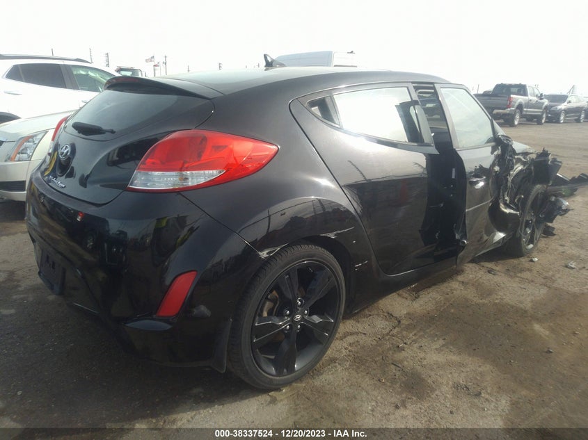 2017 Hyundai Veloster Value Edition VIN: KMHTC6AD8HU316917 Lot: 38337524