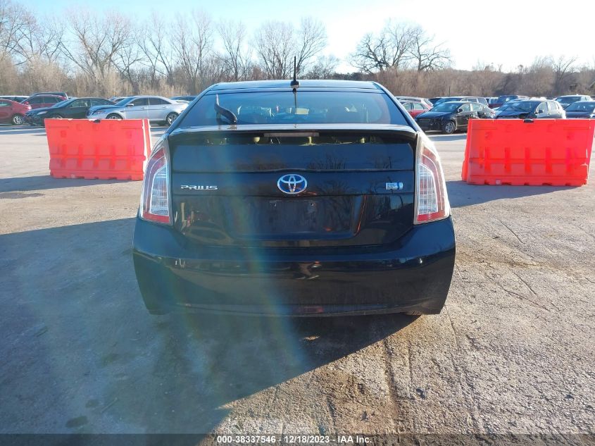 2015 Toyota Prius Three VIN: JTDKN3DU1F0419850 Lot: 38337546