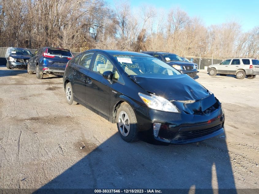 2015 Toyota Prius Three VIN: JTDKN3DU1F0419850 Lot: 38337546