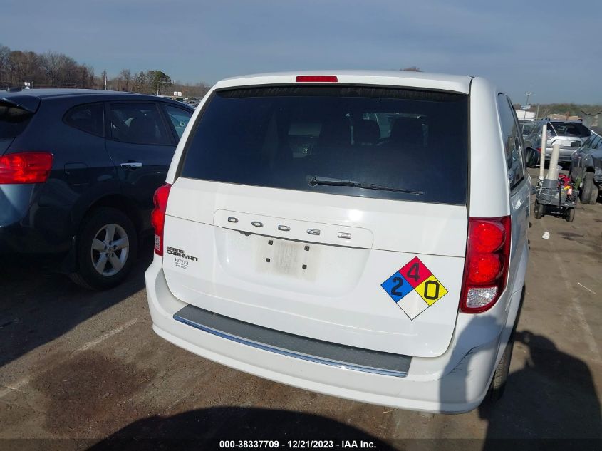 2019 Dodge Grand Caravan Se VIN: 2C4RDGBG7KR528075 Lot: 38337709