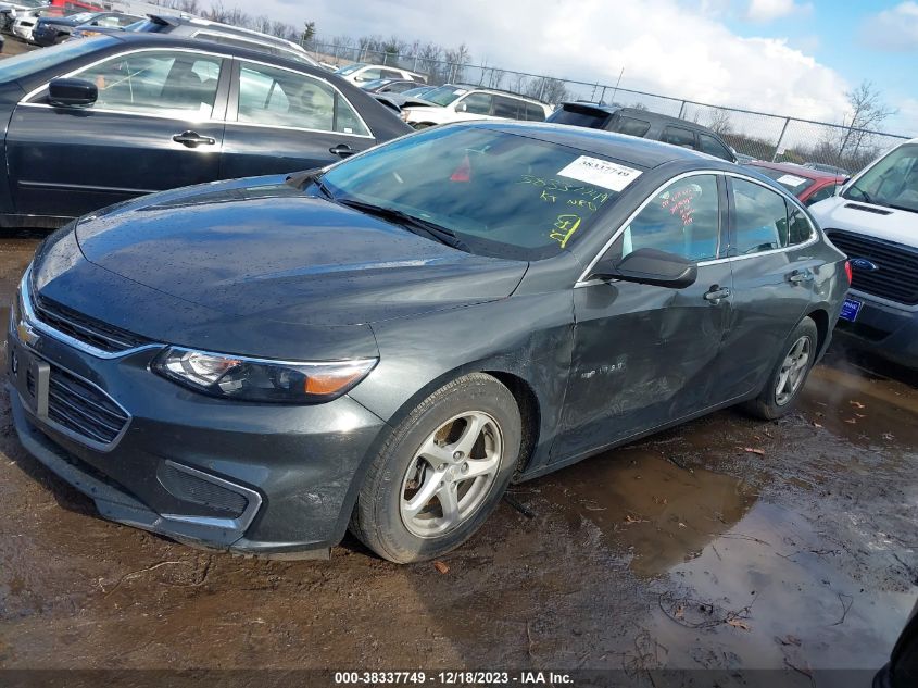 2017 Chevrolet Malibu Ls VIN: 1G1ZB5ST4HF236884 Lot: 38337749