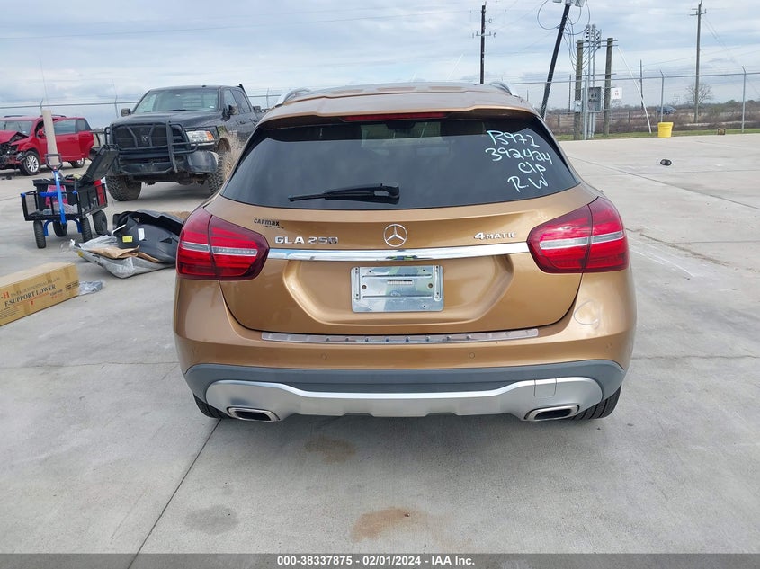 2018 MERCEDES-BENZ GLA 250 4MATIC - WDCTG4GB9JJ472100