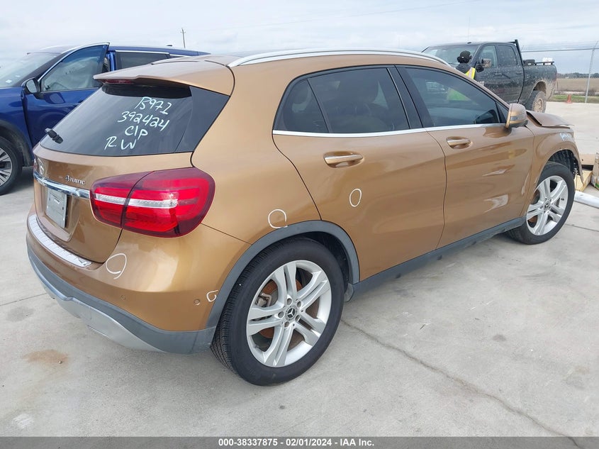 2018 MERCEDES-BENZ GLA 250 4MATIC - WDCTG4GB9JJ472100