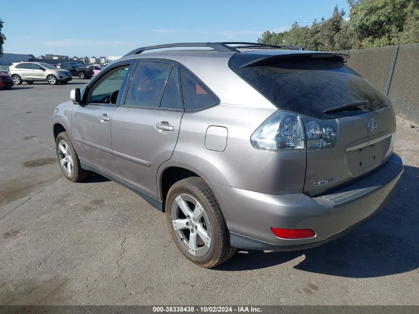 2005 Lexus Rx 330 VIN: JTJHA31U850097861 Lot: 38338438